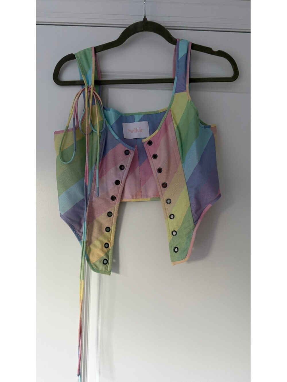 Selkie End of The Rainbow Duchess Corset - EUC - M - Picture 4 of 6